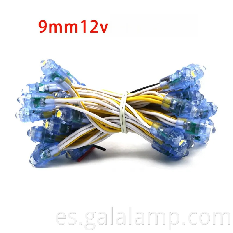 Luces de cuerda LED de píxeles impermeables para la decoración al aire libre